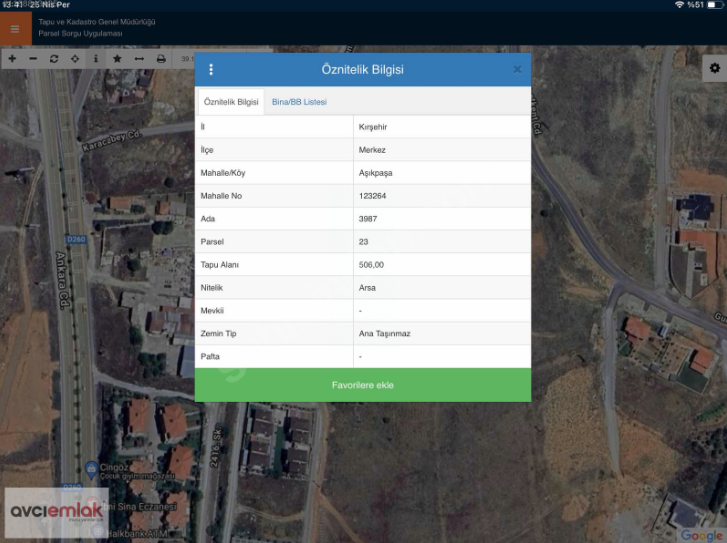 506 m2-İL EMNİYET MÜD. YAKINI,SEÇKİN KONUMDA VİLLA PARSELİ
