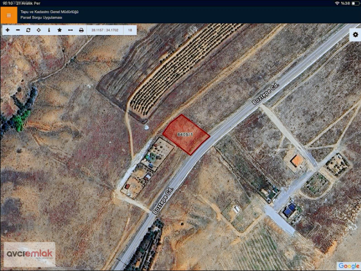 HASTAHANE İLERİSİ 4 KAT 1866 m2 ADA ! (YATIRIM FIRSATI)