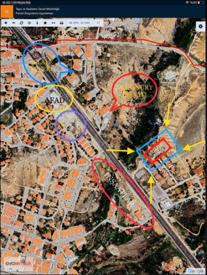 ANAYOLDA (Ankara-Kayseri),2 PARSEL 4 KAT 1204 m2 ŞEHİR MANZARALI